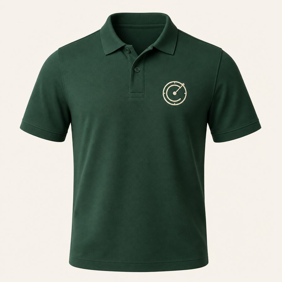 Covenant forest polo with crest